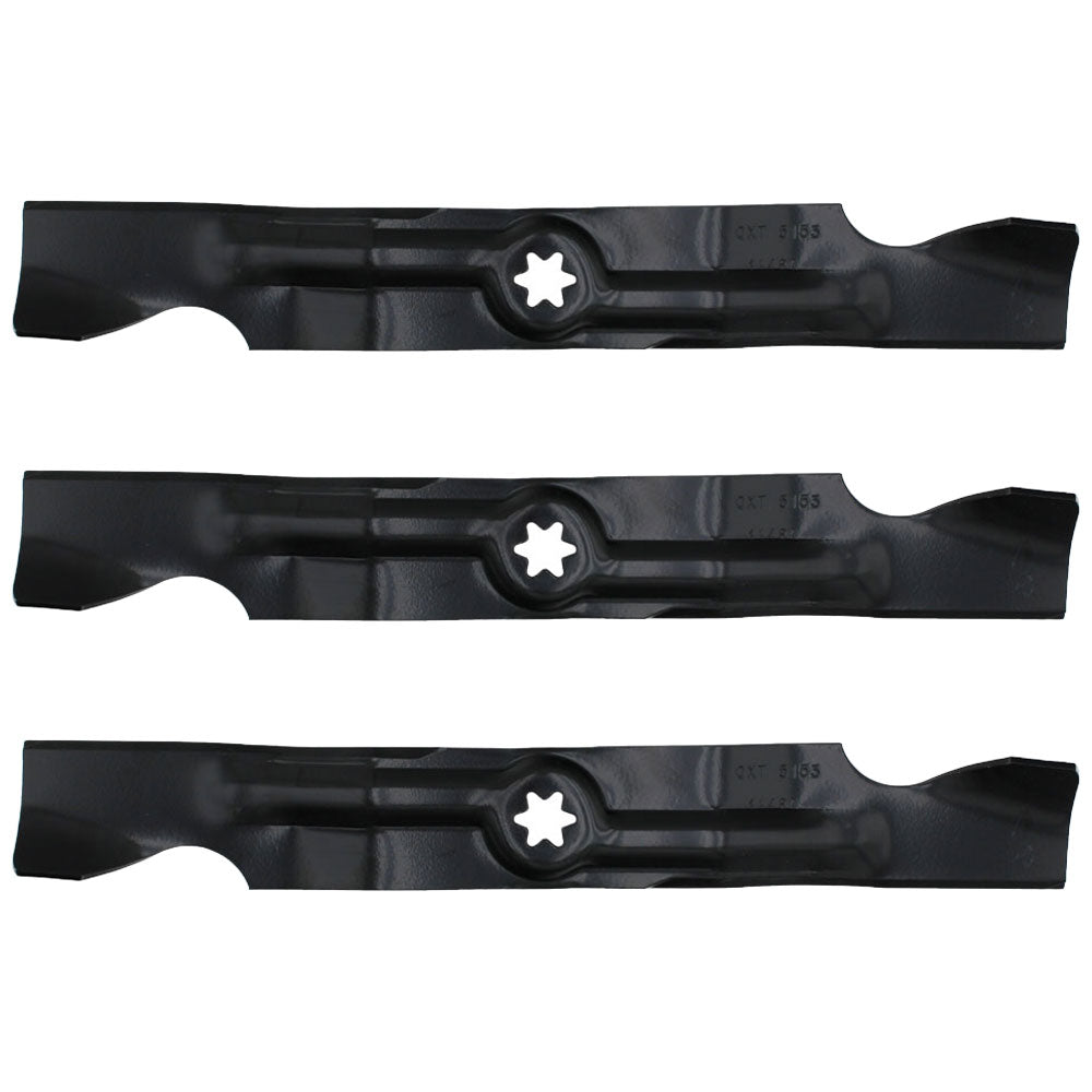 Qty. 3: 2-in-1 Mower Blades  Fits Troy Bilt Replaces 942-04053A