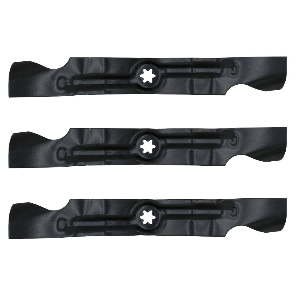 3PK Heavy Duty Blades Fits Cub Cadet 50" RZT50 742-04053 954-04053 942-04053C