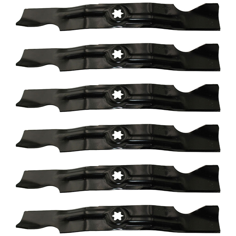 (6) Pack 50" Deck Mower Blades Set Fits Cub Cadet 742-04056 742-0453A