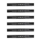Qty 6: Rolled Air-Lift Blade Fits Exmark Replaces 108-3762-03P