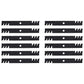 Qty 12: Toothed Mower Blade  Fits Exmark  1165174S