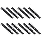 Qty 12: Toothed Mower Blade  Fits Exmark  1165174S