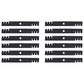 Aftermarket 103-6393 (12) Toothed Mower Blades Fits Exmark