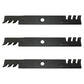 60 Lazer Z Fits Gator Blades Set of 3 596-749 103-6383 Fits Exmark