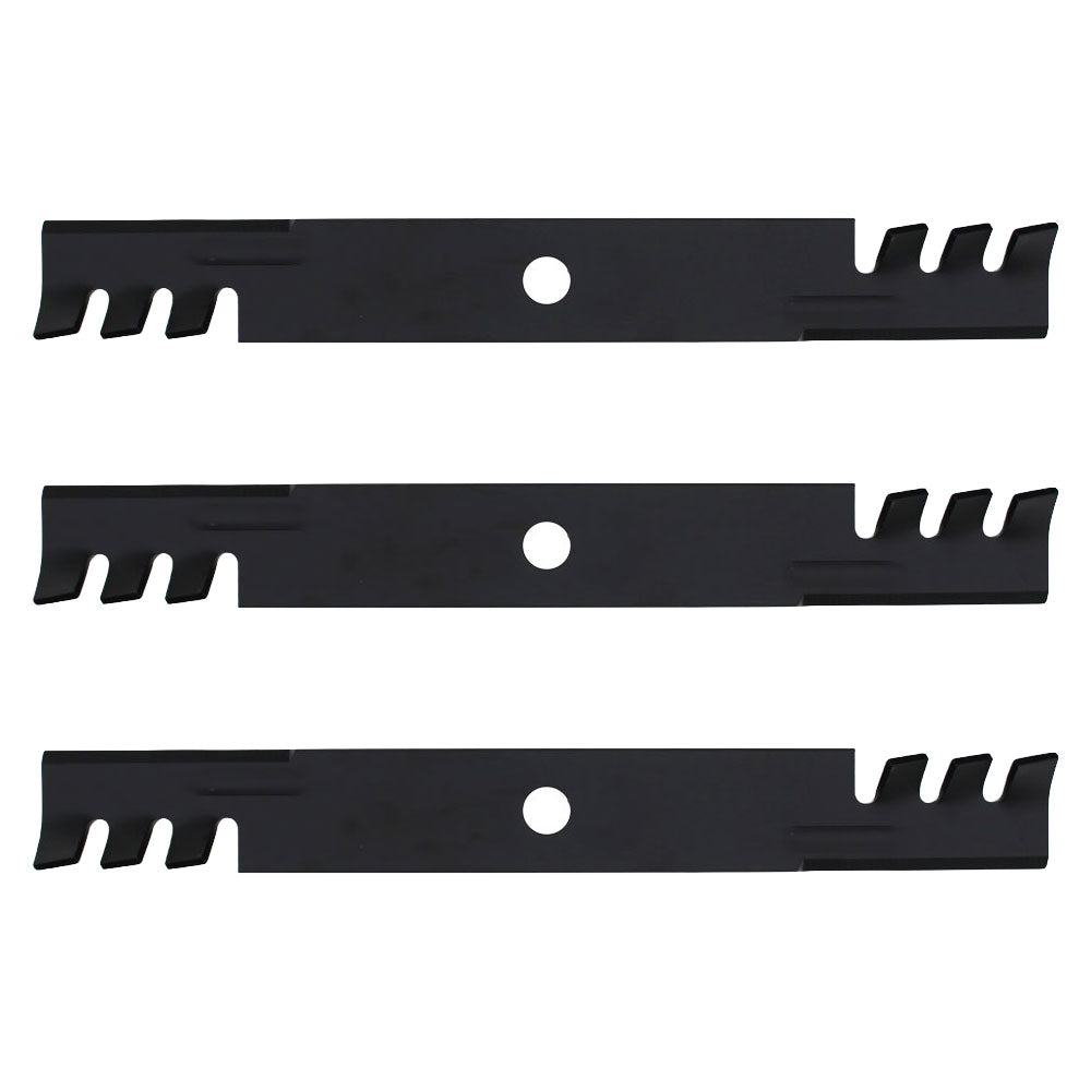 Mower Fits Lazer Z - 60 Set Of 3 Deck Mulch Blades 15/16 hole Fits Exmark
