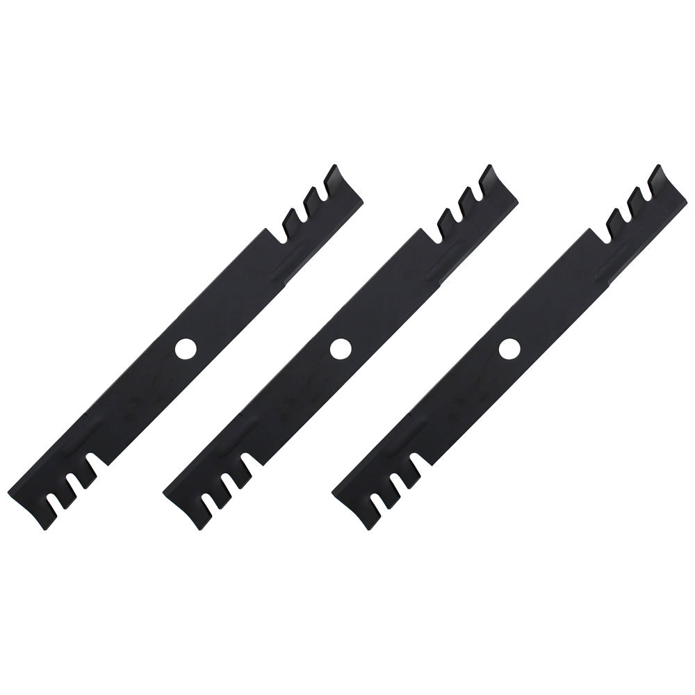 THREE Mulching Mower Blades Fits Exmark 60" Mower Deck 103-6398 116-5174
