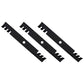 THREE Mulching Mower Blades Fits Exmark 60" Mower Deck 103-6398 116-5174