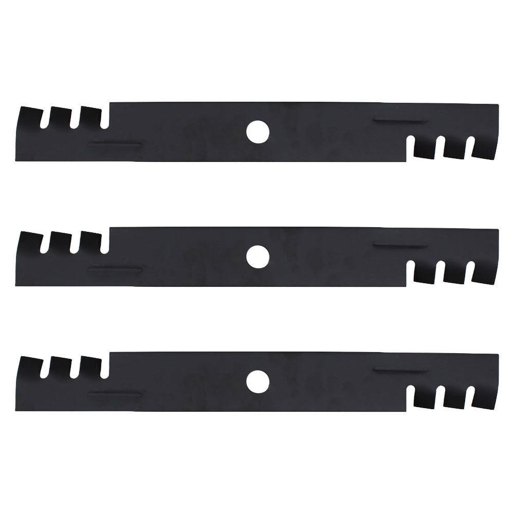 Qty 3: Toothed Mower Blade Fits Exmark Replaces 103-6393