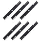 (6) Mower Blades Fits Exmark 103-6403-S 60" Deck Lazer Z S/N 540,000 & Higher