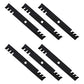 (6) Mower Blades Fits Exmark 103-6403-S 60" Deck Lazer Z S/N 540,000 & Higher