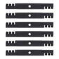 Six (6) 96-749 Blades For 60" Fits Exmark Lazer Z 103-6393 103-6398 116-5174
