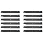 12PK Rotary 3434 Blades for Scag Turf Tiger Cheetah 61" Deck 481708 48111