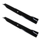 Set of 2 21" x 5/8" Mower Blades Fits Bobcat 112111-03