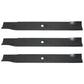 Qty 3: 21" Mower Blade
 Fits Snapper Replaces 1-7081