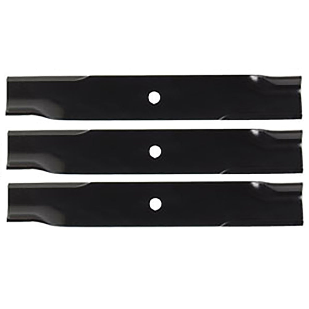 Qty 3: Mower Blade - 16-1/2" Fits John Deere Replaces AM104489