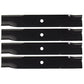 48110 481706 Set of (4) 16-1/2" Mower Blades fits Scag 48" Cut Mower Decks