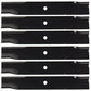 6PK Oregon Lawn Mower Blades for Hustler 48" FasTrak Sport X-One 795757