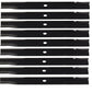 Qty 9: Mower Blade - 16-1/2" Fits Snapper Replaces 1-7043