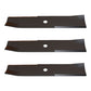3PK Mower Blades 38" 39" 41" Fits John Deere 110 112 212 210 140 214 M41237