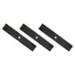 Set of (3) AM30698 14" XHT Mower Blades Fits John Deere Riding Mowers