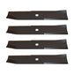 Qty 4: 14" Mower Blade
 Fits Ariens Replaces 03498400