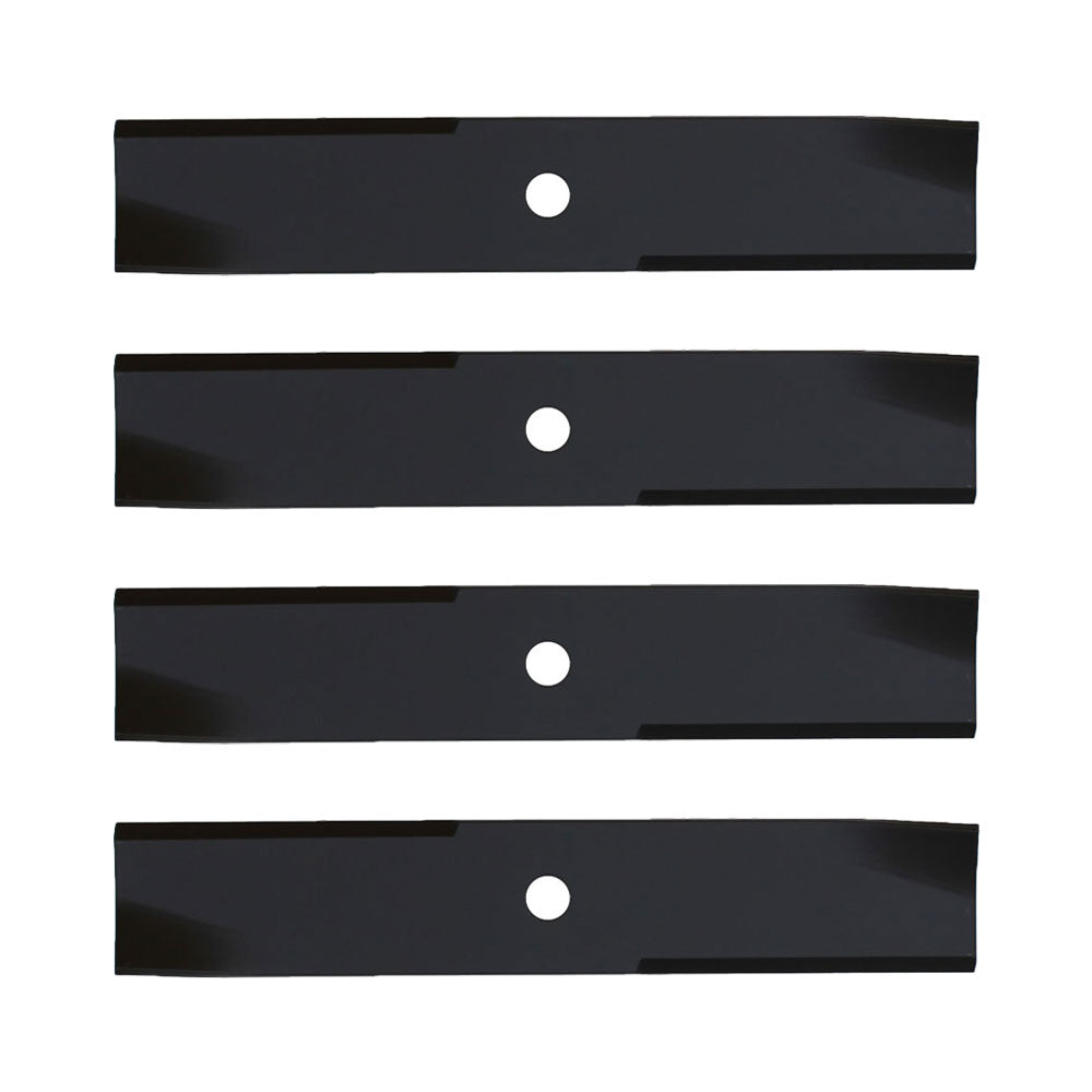 Set of (4) AM30698 14" XHT Mower Blades Fits John Deere Riding Mowers