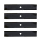 Qty 4: 14" Mower Blade
 Fits Gravely Replaces 03498400