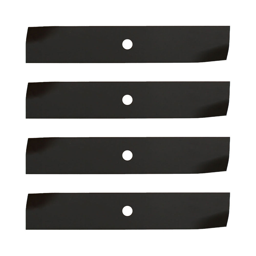 Set of (4) AM30698 14" XHT Mower Blades Fits John Deere Riding Mowers