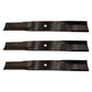 Set of 3 18" x 1/2" High List Mower Blades Fits Toro 56-2390