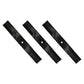 Set of 3 18" x 1/2" High List Mower Blades Fits Toro 56-2390