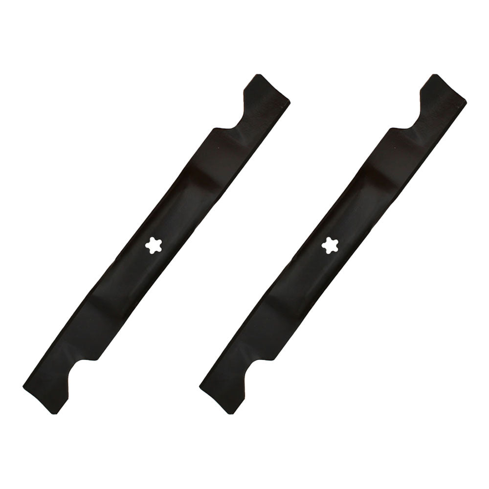 2 Blades Fits Poulan Fits Craftsman Fits Husqvarna 405380 PP21011 Fits 46" Deck