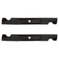 set of 2 Fits Husqvarna 46" mower blades 403107 405380 532405380