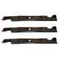 (3) Mower Blades Fits AYP Fits Husky Fits Poulan 46" Deck 176084 403107
