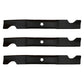 Set of 3 mower blades Fits Sears Fits Craftsman Fits Poulan 46" 575937901