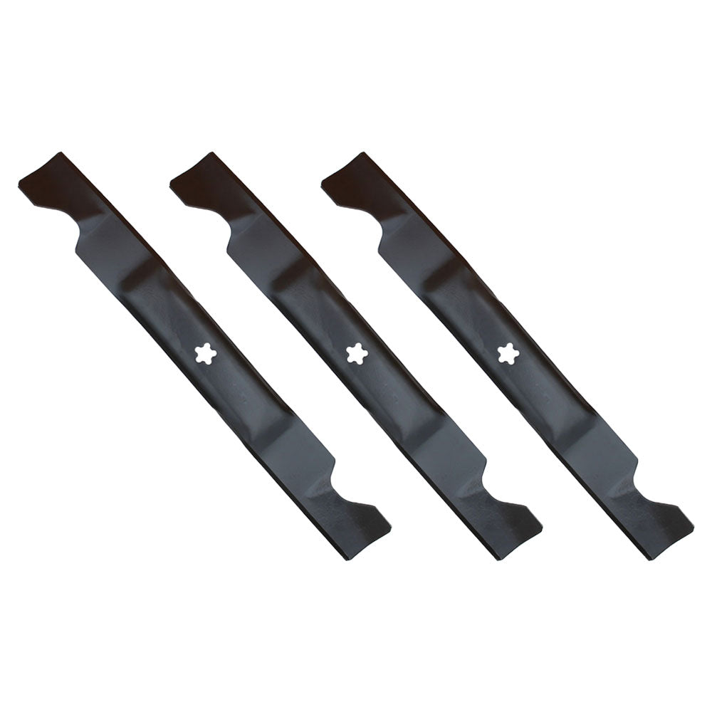 (3) Mower Blades Fits AYP Fits Husky Fits Poulan 46" Deck 176084 403107