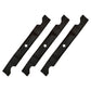 (3) Mower Blades Fits AYP Fits Husky Fits Poulan 46" Deck 176084 403107