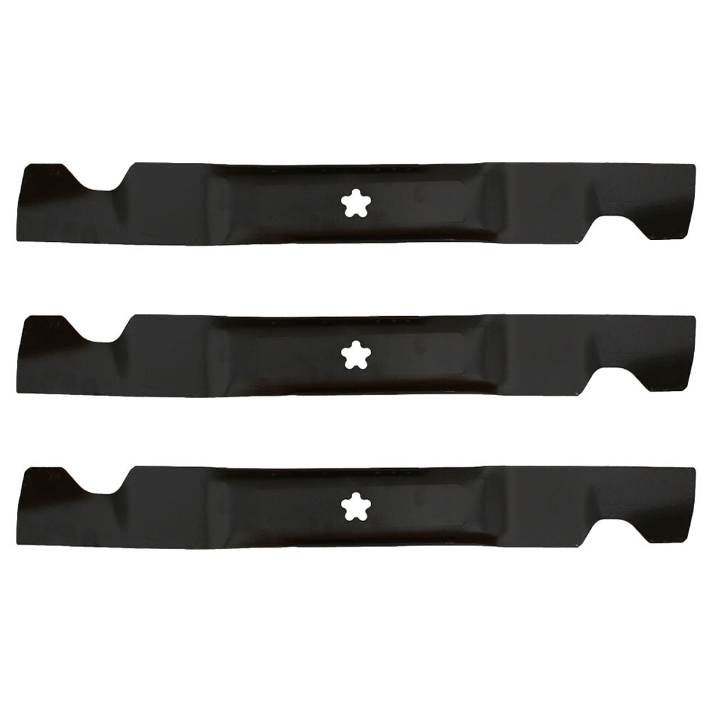 (3) Mower Blades Fits AYP Fits Husky Fits Poulan 46" Deck 176084 403107