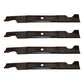 Qty 4: Mower Blade Fits John Deere