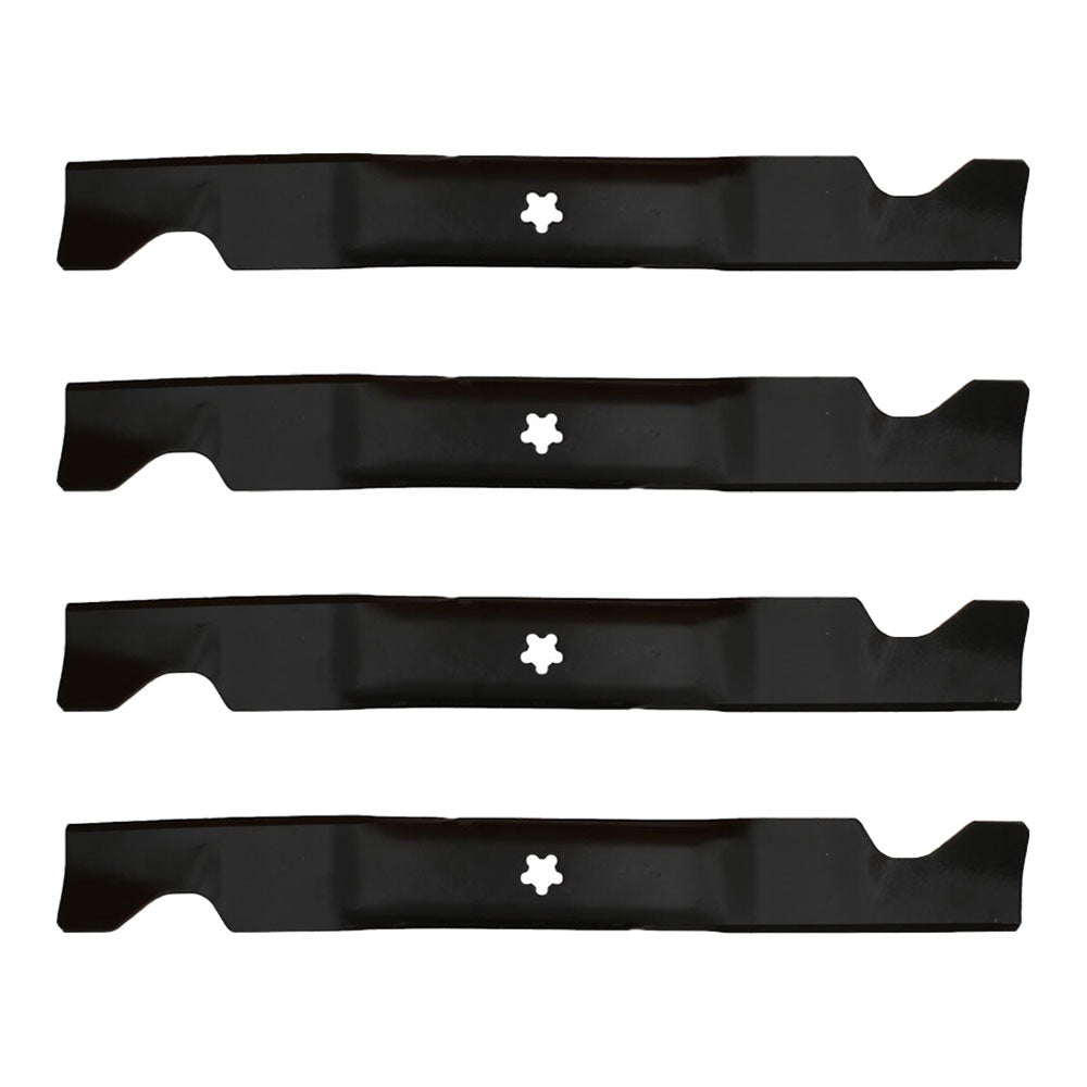 Qty 4: Mower Blade Fits John Deere