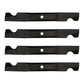 Qty 4: Mower Blade Fits John Deere