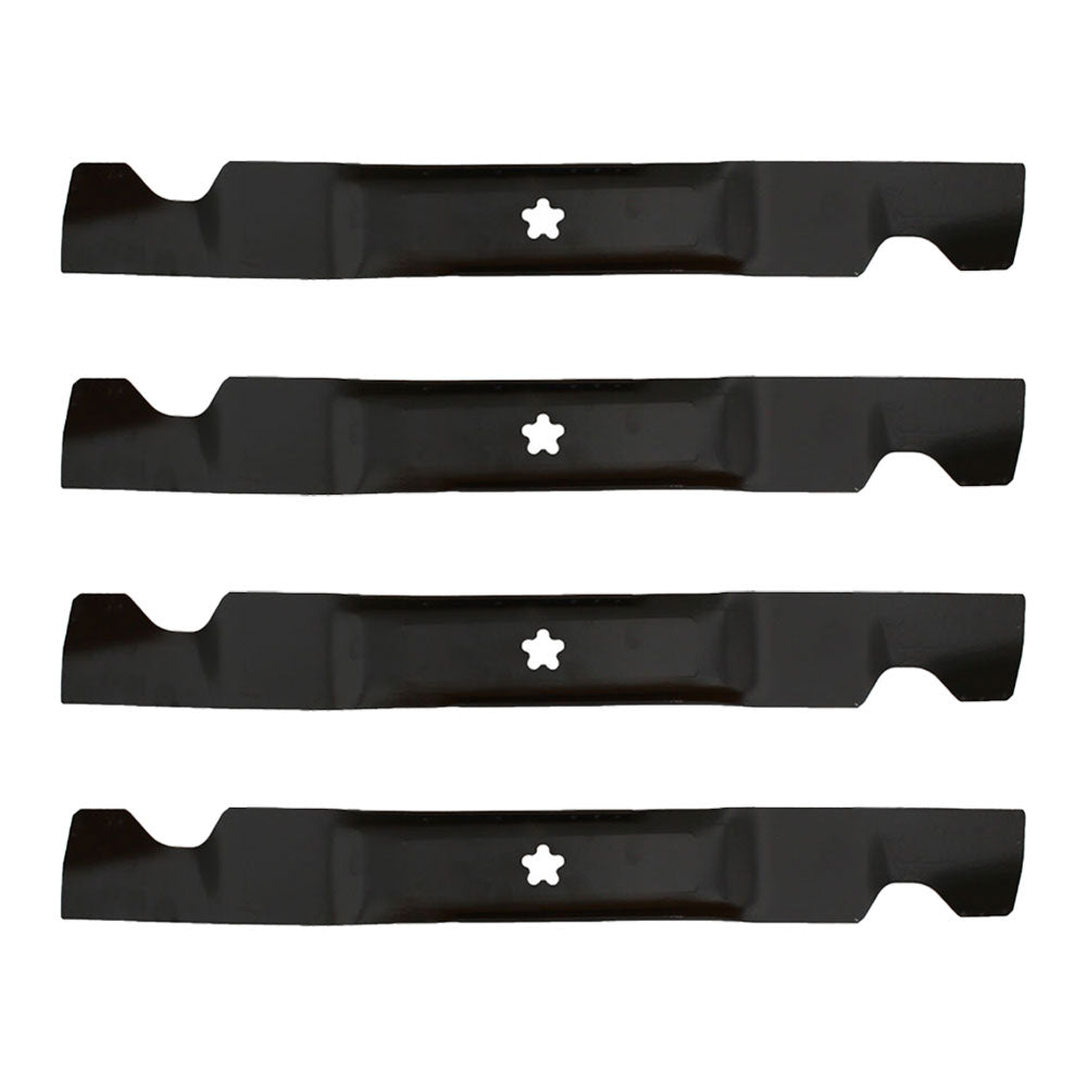 Qty 4: Mower Blade Fits John Deere