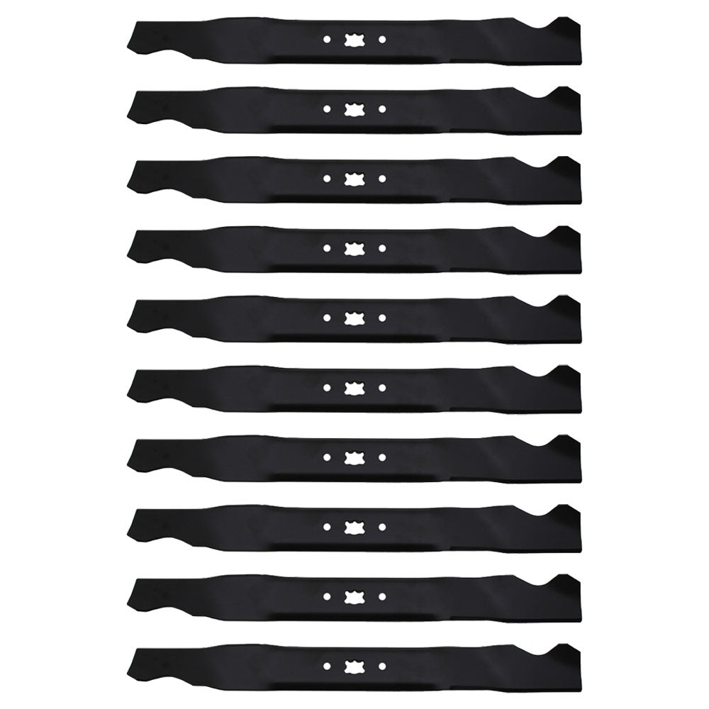 Qty 10: Mulching Blade
 Fits Murray Replaces 742-0741