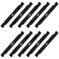 Qty 10: Mulching Blades  Fits Oregon Replaces 198-049