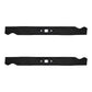 Qty 2: Mulching Blade
 Fits Lesco Replaces 082561
