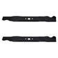 Qty 2: Mulching Blade
 Fits Murray Replaces LAB50-0080_x2