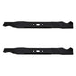 Fits Cub Cadet 942-0741A 21" Mulching Blade 2 Pack SC 100 300 CC98 Walk-Behind
