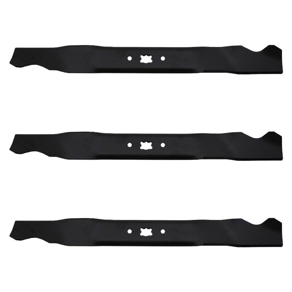 3 Mulching Blades 942-0741A Fits Cub Cadet MTD Troy Bilt 21" Walk Behind 1995-up
