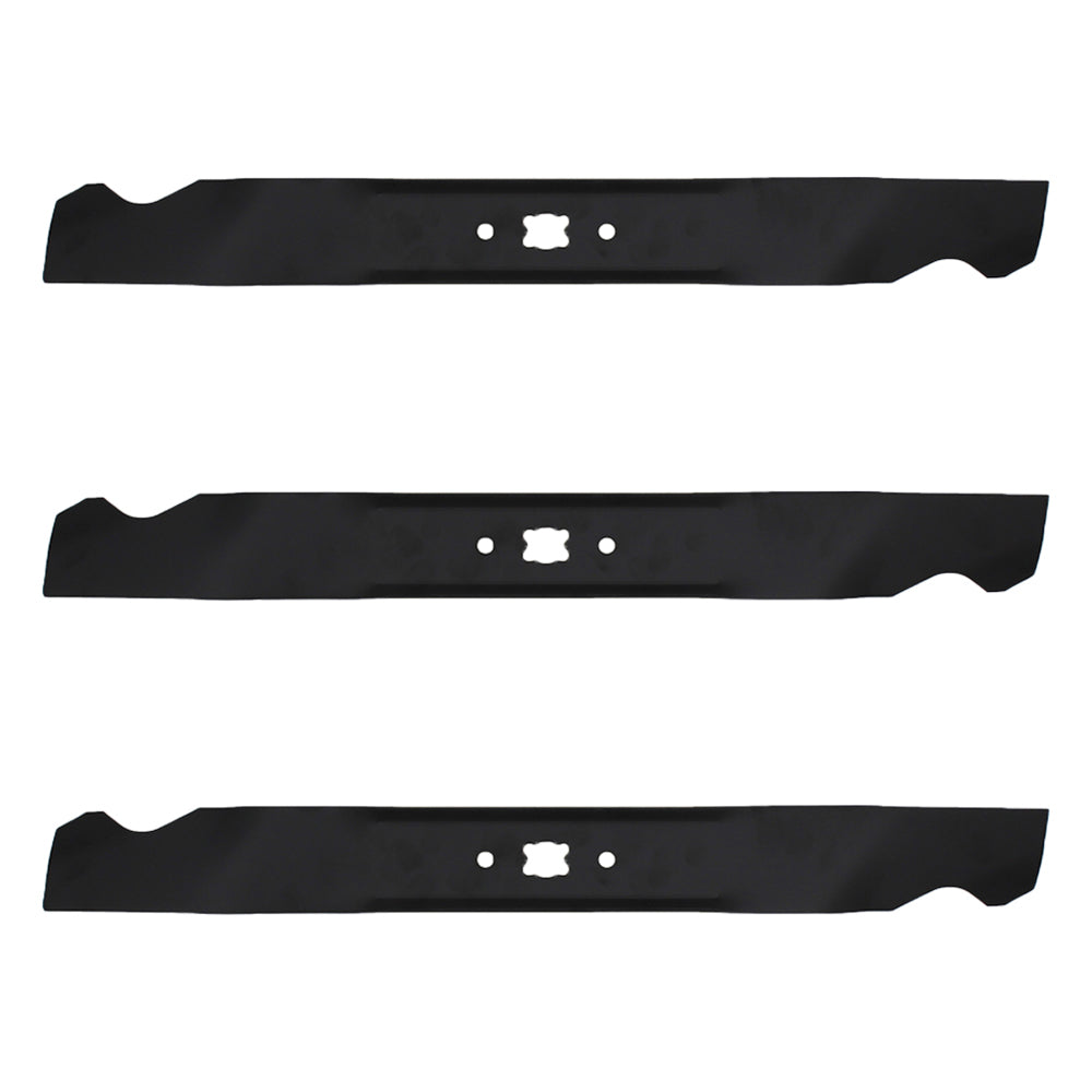 Qty 3: Mulching Blade
 Fits Oregon Replaces 198-049