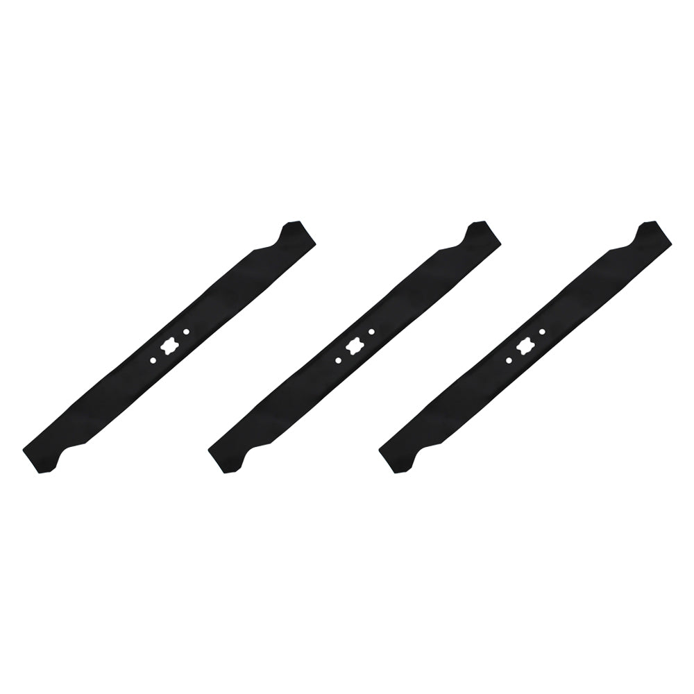 Qty 3: Mulching Blade
 Fits MTD Replaces 742-04100