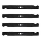 Qty 4: Mulching Blade
 Fits Craftsman Replaces SPM209370365